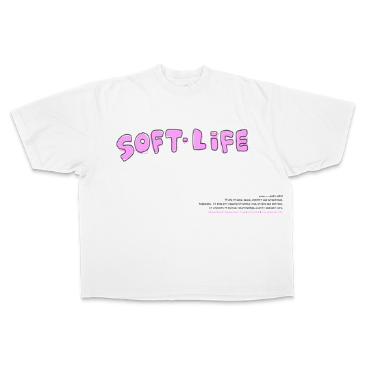 Soft Life Tee (White)